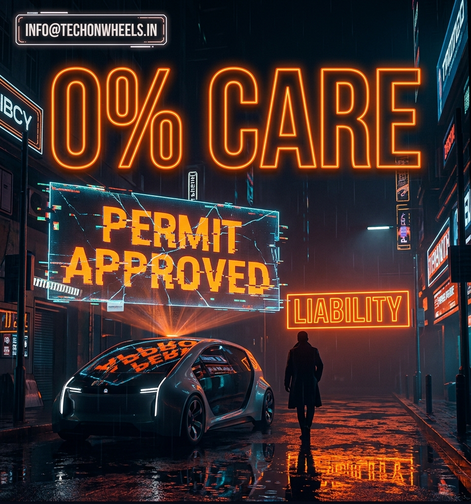Ratha generated image for a robotaxi liability post